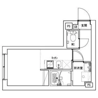 Ludens椎名町【3階】の間取り