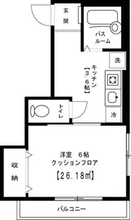 カーサエテルノ【2階】の間取り