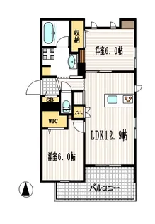 OID Terrace【3階】の間取り