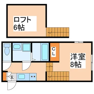 Posh Yokote【1階】の間取り