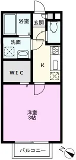 ベルフラワー東越谷【2階】の間取り
