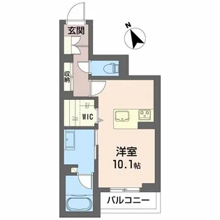 GM.E【4階】の間取り