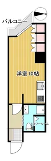 チサンマンション青葉通り【6階】の間取り
