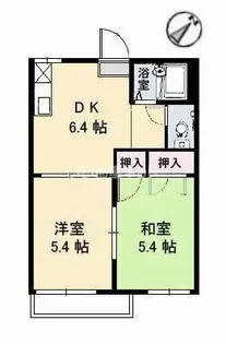 スーパーアスリート21【2階】の間取り