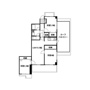 千歳サンライズ【6階】の間取り