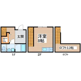 ノヴァ原町Aの間取り