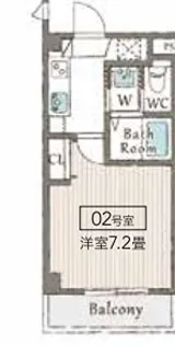 フローレンス塚口【3階】の間取り
