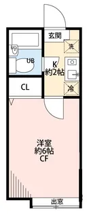 ヒルトップ馬橋【1階】の間取り