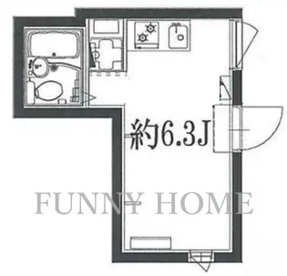 ゴールドレジデンシア三軒茶屋【1階】の間取り