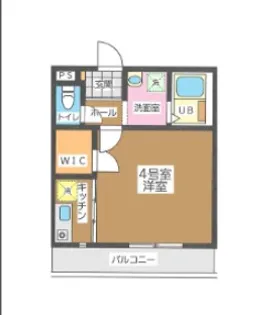 オコナ【3階】の間取り