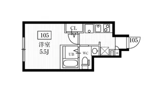 ミハス西永福【1階】の間取り