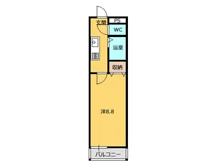 プロシード十日町【3階】の間取り