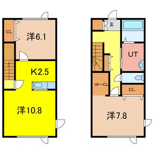 LUX FORT【1階】の間取り