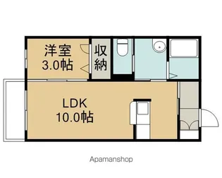 グランドールI【2階】の間取り