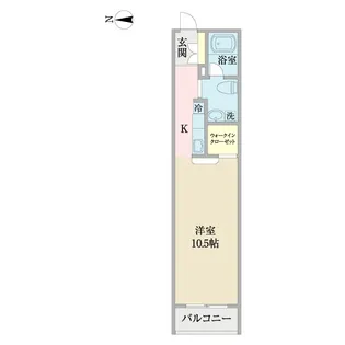 アーバングリッド【4階】の間取り