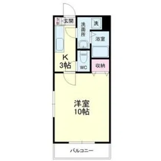 リヴエターナル【2階】の間取り