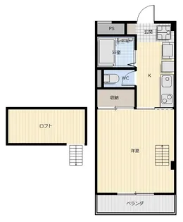 Jenks Villa【4階】の間取り