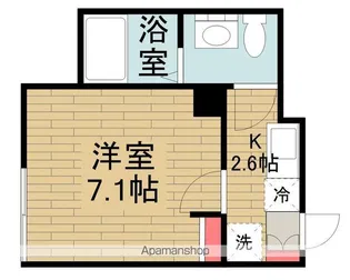 タマンプリ府中【2階】の間取り