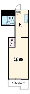 NK栄生【4階】の間取り