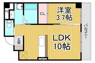伊丹中央4丁目新築PJ【3階】の間取り