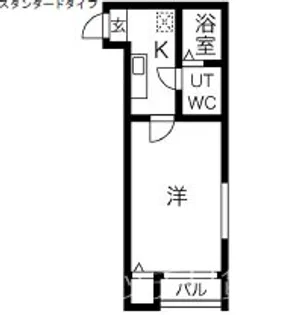 サンライフ栄生【2階】の間取り