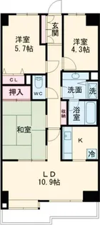 FOREST HOUSE【2階】の間取り