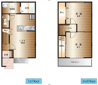 栃木県鹿沼市貝島町【一戸建】の間取り
