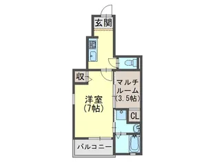 アンダンテ【1階】の間取り
