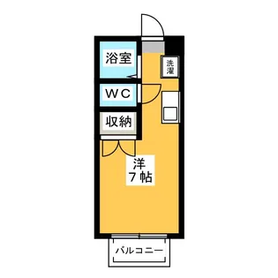 ホーメスト慎【1階】の間取り