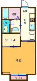 マーボリー【1階】の間取り