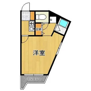 ヒルズ西赤坂【4階】の間取り