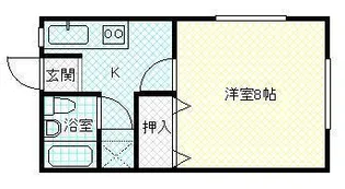 コーポ松崎【1階】の間取り