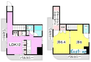 オーソ・メーサ【3階】の間取り