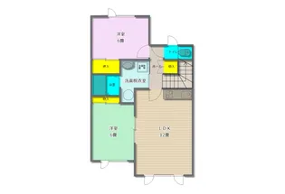 ジャスミン【1階】の間取り