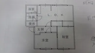サンビレッジ穂高E【2階】の間取り