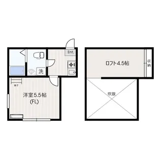 アザーレ百合ヶ丘弐番館【2階】の間取り