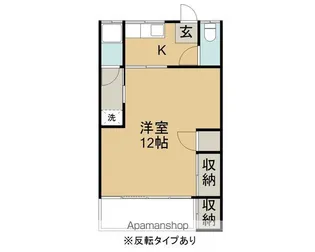 梨の木コーポ【2階】の間取り