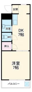 カーサ大幸【3階】の間取り