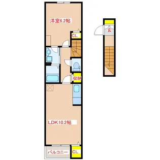 メゾン・ドリームIII【2階】の間取り