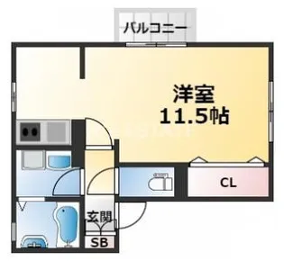 メレ・オハナ【1階】の間取り