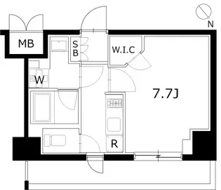 東京都江東区豊洲1【マンション】の間取り
