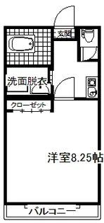 キングドム高森マンション【3階】の間取り