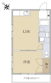 ベル甲子園【2階】の間取り