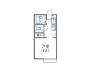 神奈川県横浜市中区西之谷町【アパート】の間取り