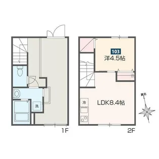 MELDIA茅ヶ崎の間取り