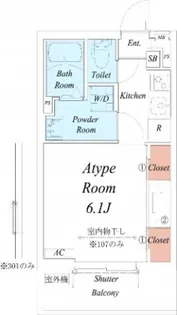 リブリ・MKB【2階】の間取り