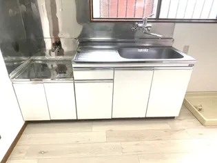 ホワイトハウスA棟1階【1階】のキッチン