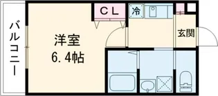 ALEGRIA津久野South【1階】の間取り