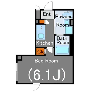 ALTO緑が丘【2階】の間取り