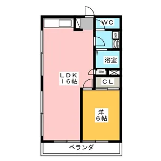 アジマコーポ【5階】の間取り